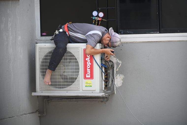 Dépannage d'un groupe extérieur de climatisation